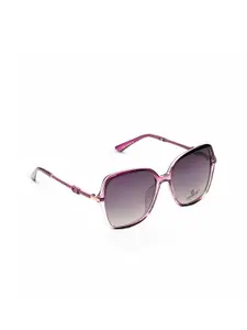 HASHTAG EYEWEAR Women Oversized Sunglasses with Polarised and UV Protected Lens 8224