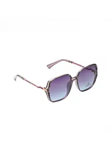 HASHTAG EYEWEAR Women Oversized Sunglasses with Polarised and UV Protected Lens 8226