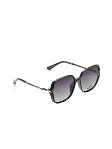 HASHTAG EYEWEAR Women Oversized Sunglasses with Polarised and UV Protected Lens 8226