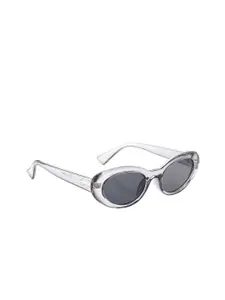 HASHTAG EYEWEAR Women Oval Sunglass With UV Protected Lens 58030-C2