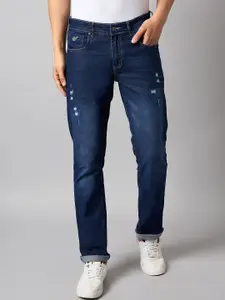 Club York Men Slim Fit Mildly Distressed Light Fade Jeans
