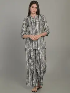 MAYSIXTY Women Printed Night suit