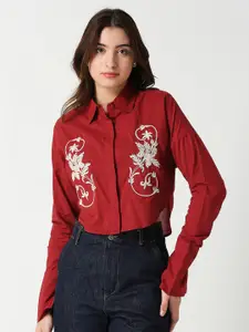 Remanika barbie doll Classic Floral Pure Cotton Printed Casual Shirt