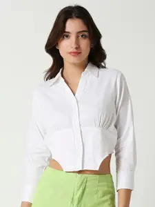 Remanika Classic Cotton Crop Casual Shirt
