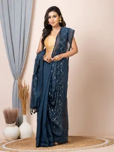 Laa Calcutta Embellished Sequinned Saree