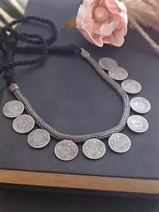 Binnis Wardrobe German Silver Silver-Plated Necklace