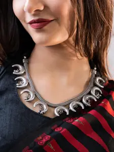 Binnis Wardrobe German Silver Silver Plated Necklace