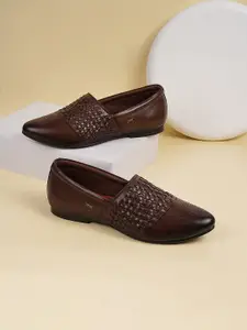 Metro Men Leather Mojaris