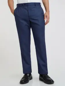 Park Avenue Men Self-Design Formal Trousers