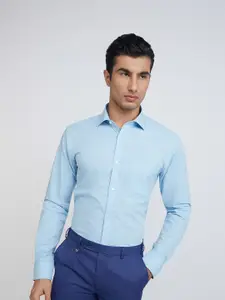 Park Avenue Pure Cotton Slim Fit Checked Formal Shirt