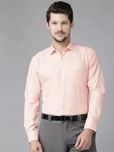 Park Avenue Slim Fit Checked Formal Shirt