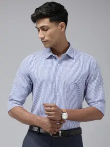 Park Avenue Slim Fit Checked Formal Shirt