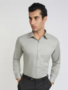 Raymond Slim Fit Opaque Pure Cotton Formal Shirt
