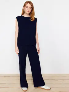 Trendyol Sleeveless Top With Trousers Co-Ords