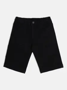 MINI KLUB Boys Mid Rise Cotton Shorts