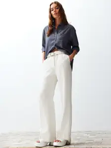 Trendyol Long Sleeves Longline Casual Shirt