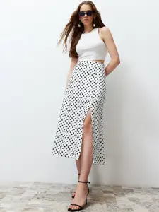 Trendyol Printed A-Line Midi Skirts