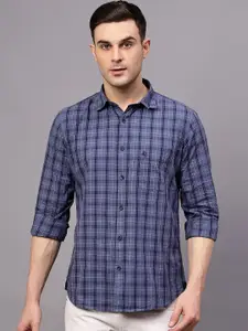 Cantabil Comfort Opaque Checked Cotton Casual Shirt