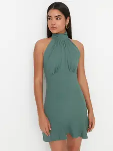 Trendyol High Neck Sheath Dress