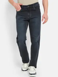 Octave Men Mid-Rise Clean Look Light Fade Cotton Jeans