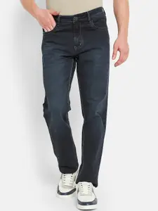 Octave Men Mid-Rise Clean Look Light Fade Cotton Jeans