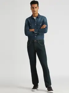 Pepe Jeans Men Vendie Straight Fit Clean look Stretchable Jeans