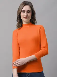 FBAR High Neck Fitted Top