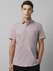 Louis Philippe Sport Men Slim Fit Micro Ditsy Printed Casual Shirt