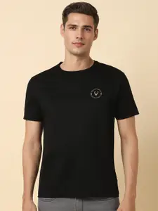 Allen Solly Round Neck Cotton Slim Fit T-shirt