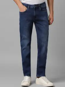 Louis Philippe Jeans Men Slim Fit Clean Look Cotton Light Fade Jeans