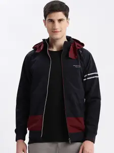 SHOWOFF Hooded Windcheater Rapid-Dry Bomber Jacket