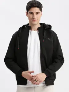 SHOWOFF Rapid-Dry Windcheater Hooded Bomber Jacket