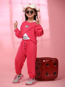 Ameeha Girls Top with Trousers