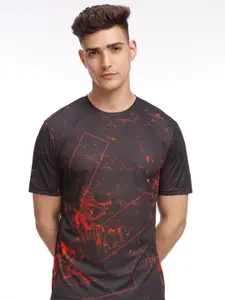 WROGN Printed IPL SRH T-shirt