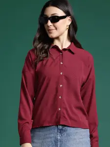 DressBerry Textured Casual Shirt