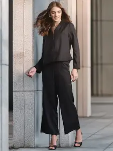 DressBerry Lapel Collar Blazer-Style Co-ords