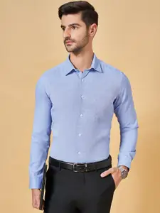 BYFORD by Pantaloons Slim Fit Textured Cotton Formal Shirt