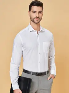 Peregrine by Pantaloons Slim Fit Pure Cotton Formal Shirt