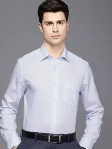 Louis Philippe Men Classic Slim Fit Pure Cotton Formal Shirt