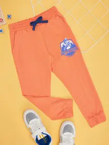 Pantaloons Junior Boys Printed Pure Cotton Jogger