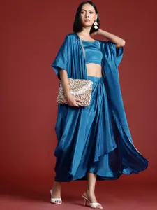 all about you Top with Skirt & Shrug Co-Ord Set