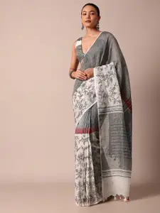 KALKI Fashion Ethnic Motifs Woven Design Saree