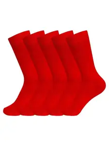 Supersox Boys Pack Of 5 Anti Bacterial Cotton Calf Length Socks