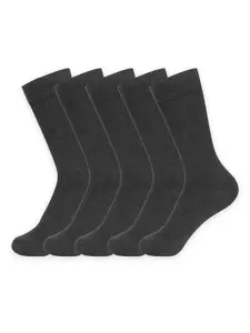 Supersox Boys Pack Of 5 Cotton Calf Length Socks