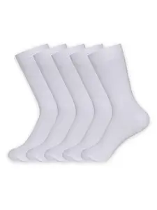 Supersox Kids Pack Of 5 Cotton Breathable Calf Length Socks