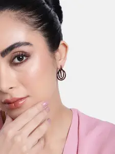 Estele Contemporary Hoop Earrings