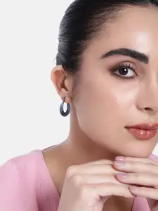 Estele Contemporary Hoop Earrings