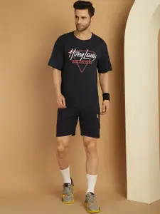 MACK JONNEY Printed Cotton T-Shirt & Shorts