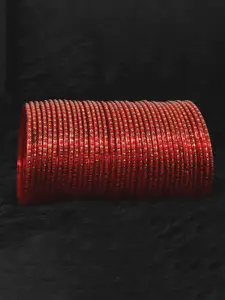 LAVAZZA Set Of 36 Glass Bangles