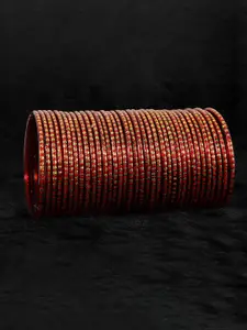 LAVAZZA Set Of 36 Glass Bangles